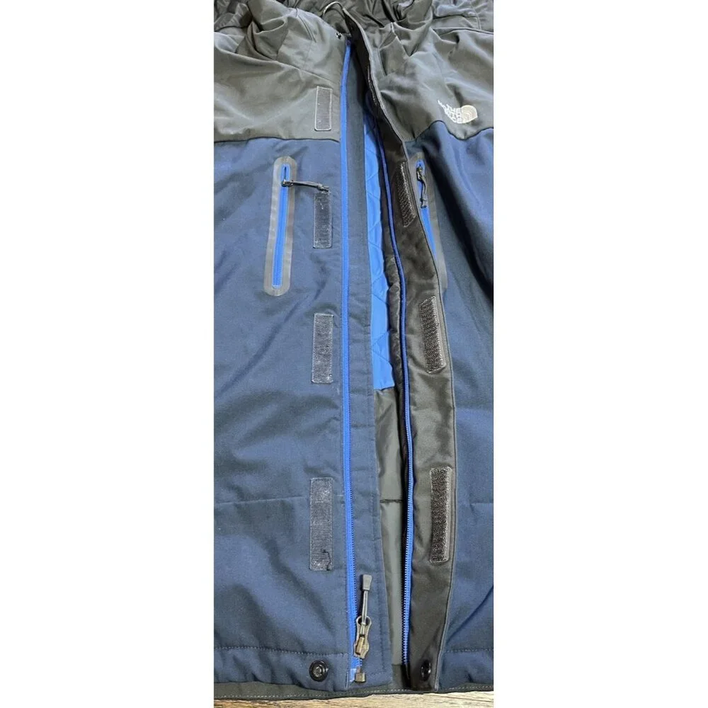 The North Face Apex Elevation Hooded Jacket Primaloft Blue Gray Men’s Size XL